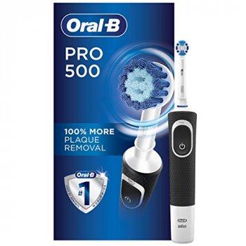 Oral-B Pro 500 beside its box
